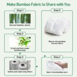 100% Viscose Made from Bamboo Comforter for Hot Sleepers- Breathable Cooling Silky Soft Duvet Insert King Size-with 8 Corner Tabs- All Season Comforter (102x90 Inches, White) - Image 2