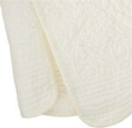 Quilted Bed Skirt, Ivory, King - Image 2